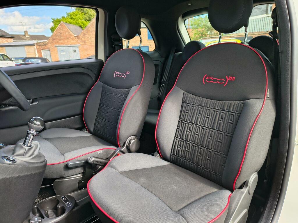 Fiat 500 Red Grey #24