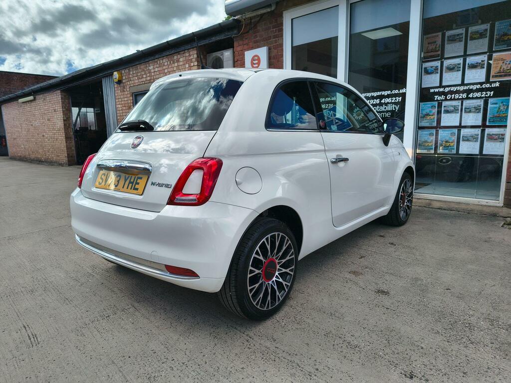 Fiat 500 Red Grey #11
