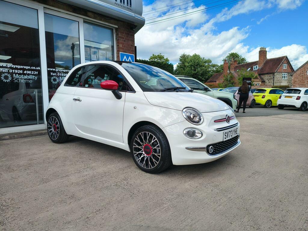Fiat 500 1.0 Mhev Red Euro 6 Ss White #5