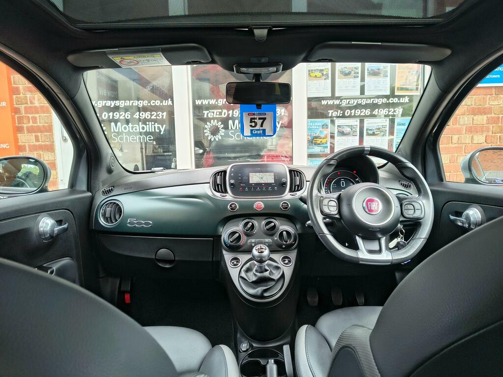 Fiat 500 1.2 Rock Star Euro 6 Ss Grey #5