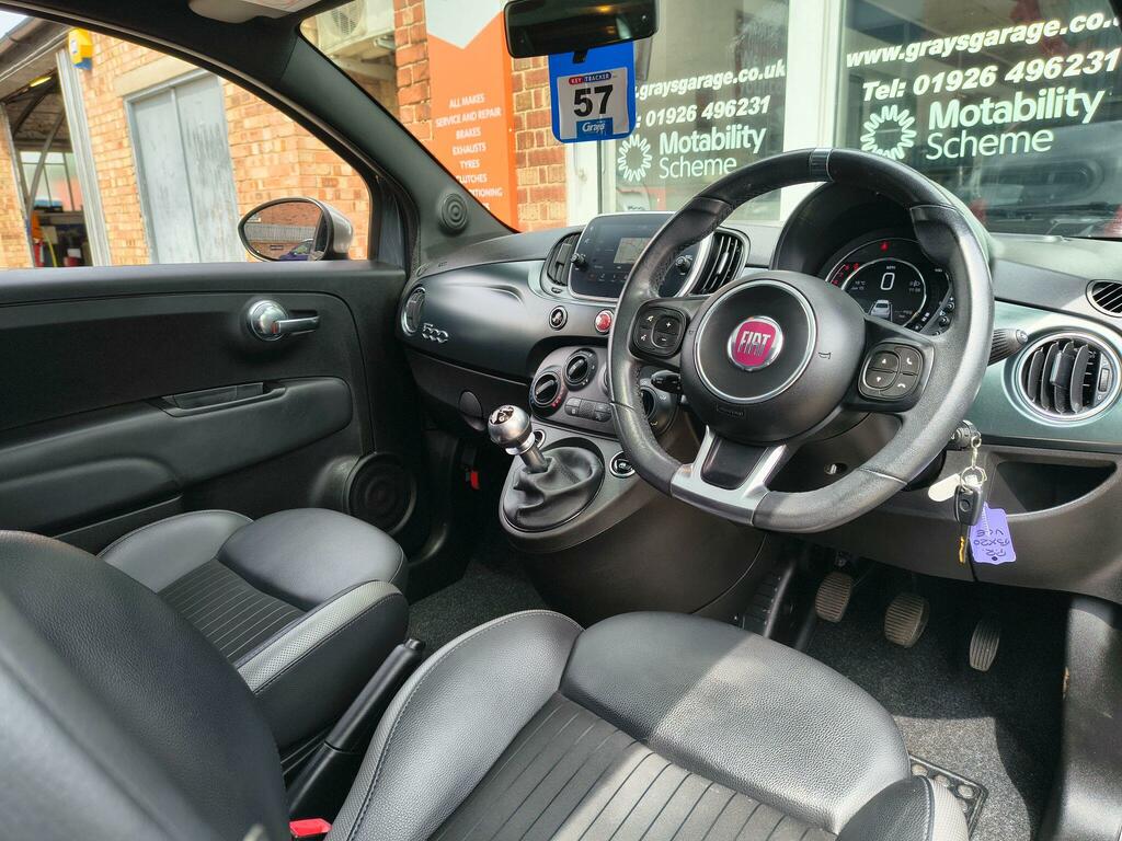 Fiat 500 1.2 Rock Star Euro 6 Ss Grey #3