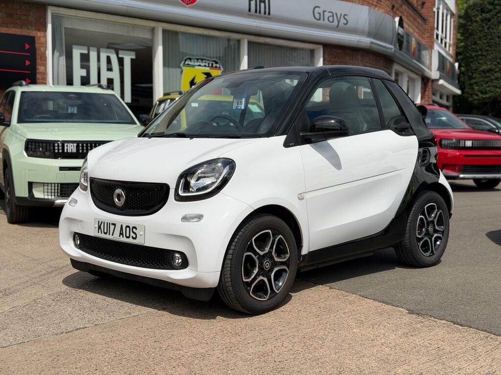 Smart Fortwo Cabrio 1.0 Prime Premium Convertible, Sat Nav Leather Blue #36