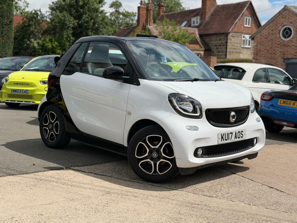 Smart Fortwo Cabrio 0.9T Prime Premium Plus Cabriolet Twi White