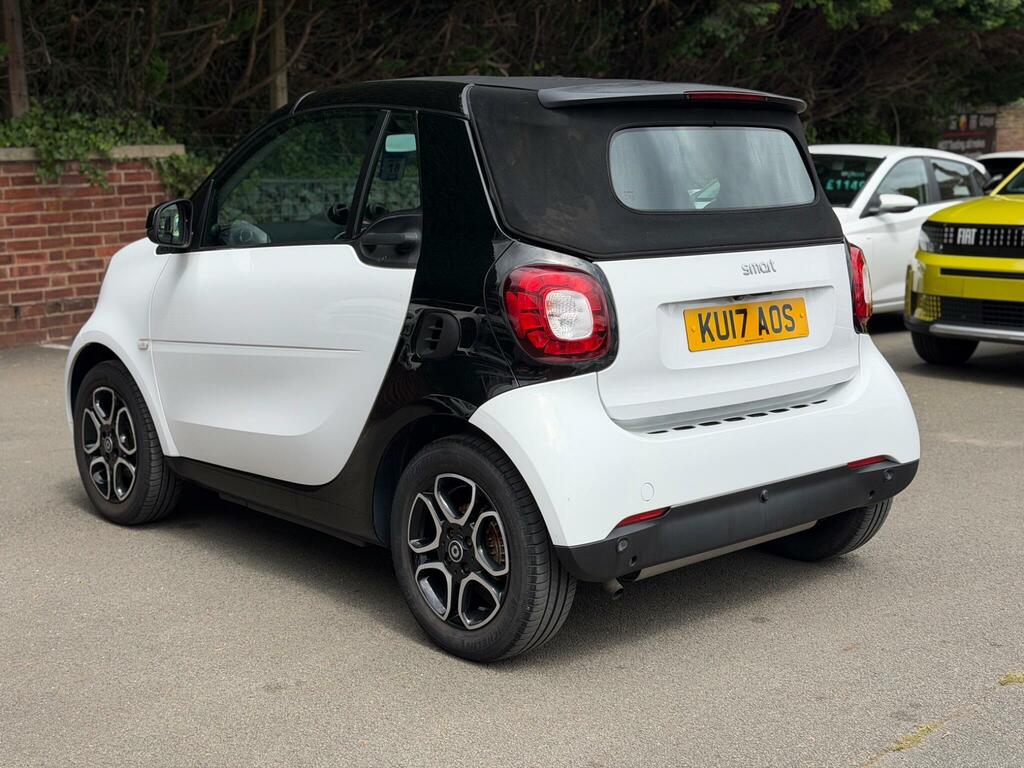 Smart Fortwo Cabrio 0.9T Prime Premium Plus Cabriolet Twi White #2