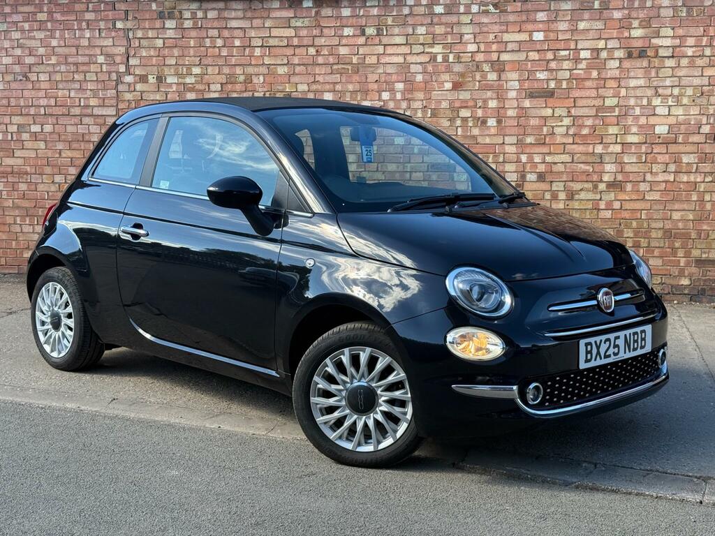 Fiat 500C 1.0 Mhev Convertible Euro 6 Ss Black