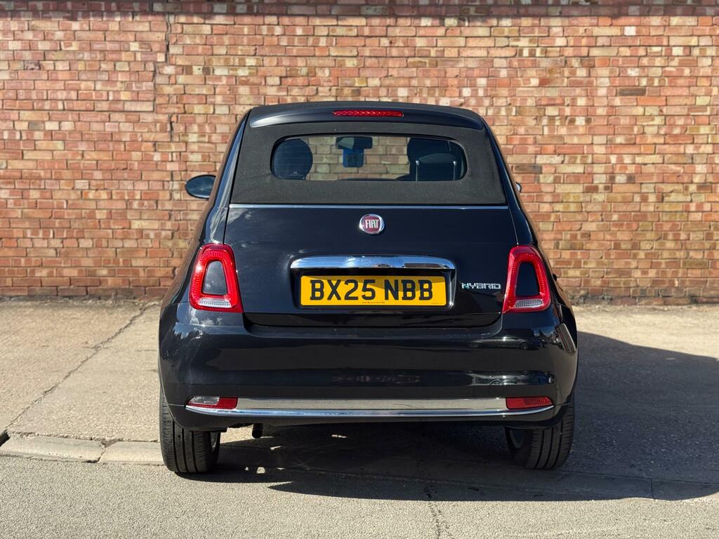 Fiat 500C 1.0 Mhev Convertible Euro 6 Ss Black #6