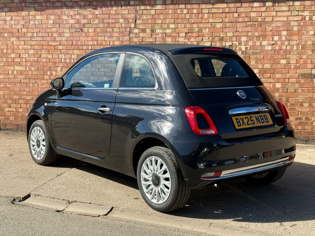 Fiat 500C 1.0 Mhev Convertible Euro 6 Ss Black #5