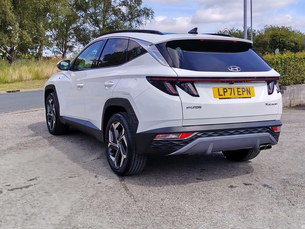 Hyundai Tucson 1.6 T-gdi Mhev Ultimate Dct Euro 6 Ss White #3