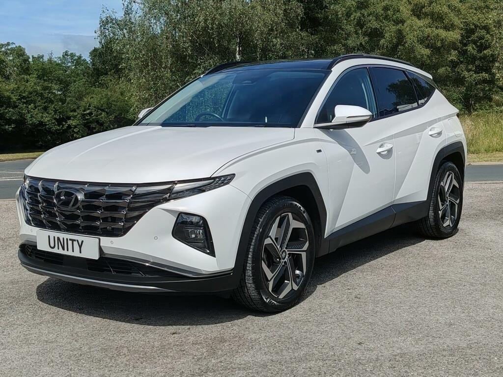 Hyundai Tucson 1.6 T-gdi Mhev Ultimate Dct Euro 6 Ss White #2