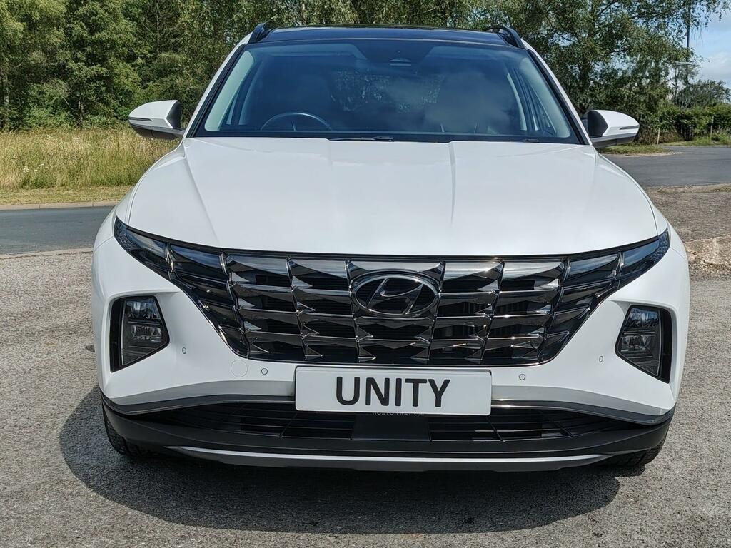 Hyundai Tucson 1.6 T-gdi Mhev Ultimate Dct Euro 6 Ss White #4