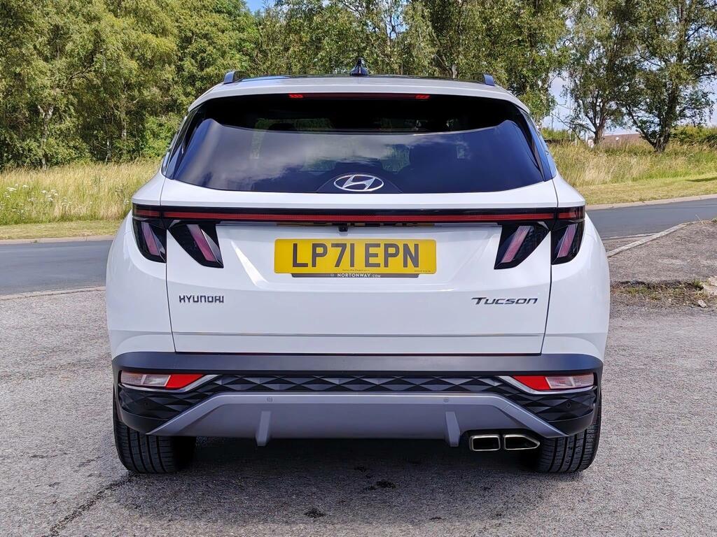 Hyundai Tucson 1.6 T-gdi Mhev Ultimate Dct Euro 6 Ss White #6