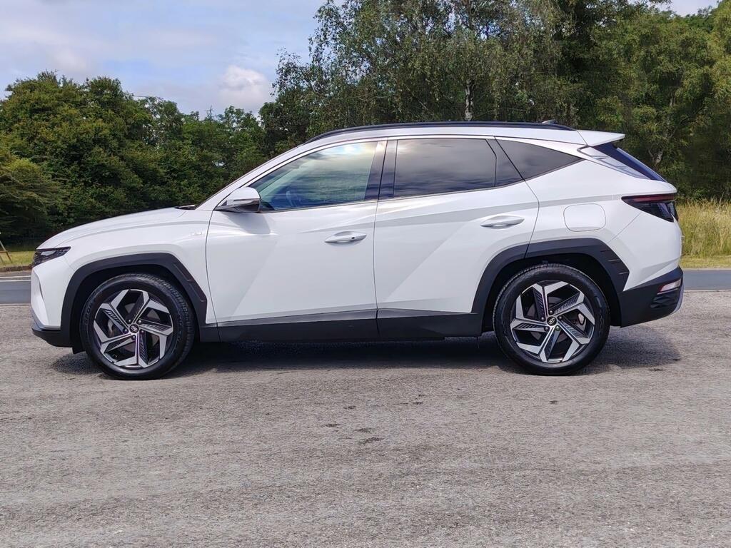 Hyundai Tucson 1.6 T-gdi Mhev Ultimate Dct Euro 6 Ss White #5