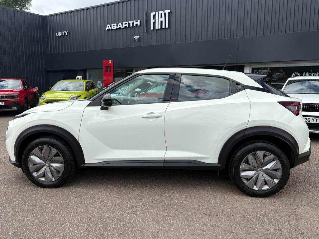 Nissan Juke 1.0 Dig-t Acenta Dct Euro 6 Ss YF71TYW White #6