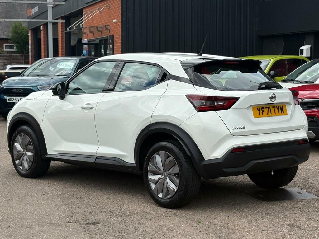 Nissan Juke 1.0 Dig-t Acenta Dct Euro 6 Ss YF71TYW White #4