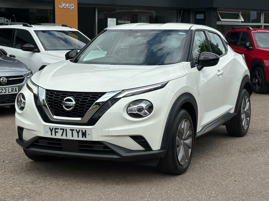 Nissan Juke 1.0 Dig-t Acenta Dct Euro 6 Ss YF71TYW White #3