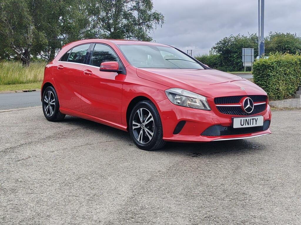 Mercedes-Benz A Class 1.5 A180d Se Executive 7G-dct Euro 6 Ss Red