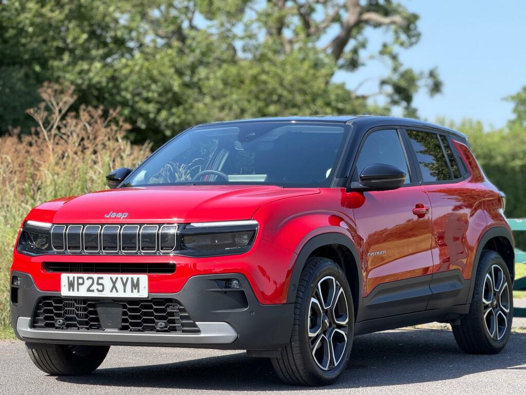 Jeep Avenger 1.2 Summit Euro 6 Ss Red #3