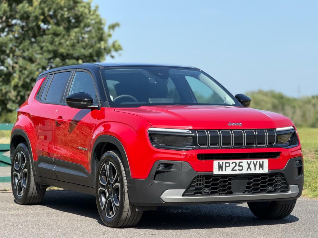 Jeep Avenger 1.2 Summit Euro 6 Ss Red