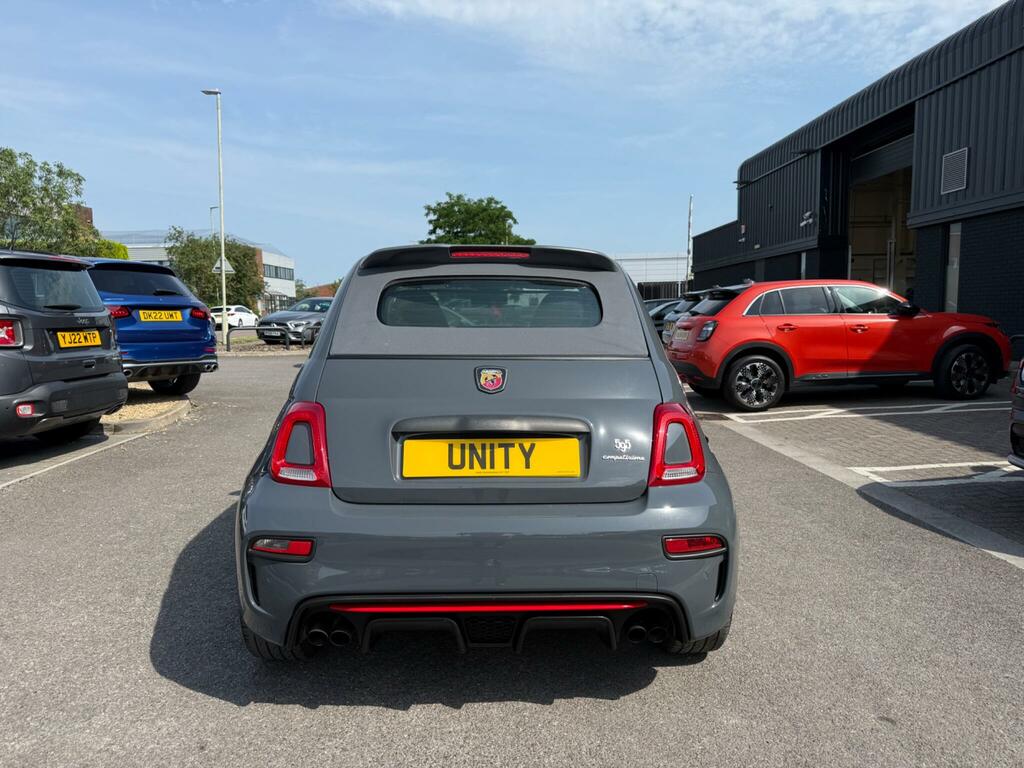 Abarth 595 1.4 T-jet Competizione Cabrio Euro 6 Grey #5