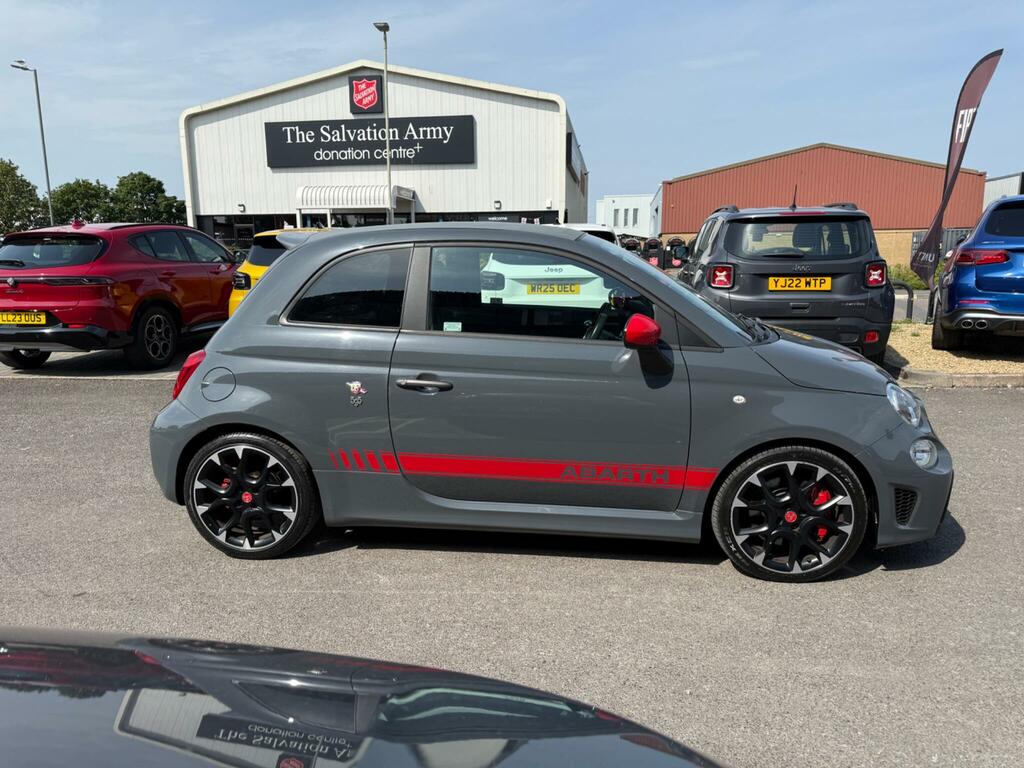Abarth 595 1.4 T-jet Competizione Cabrio Euro 6 Grey #4