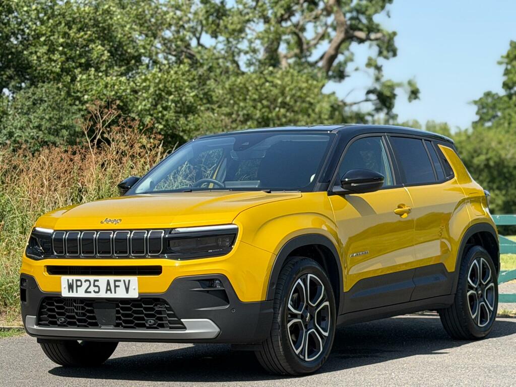 Jeep Avenger 1.2 Summit Euro 6 Ss WP25AFV Yellow #6