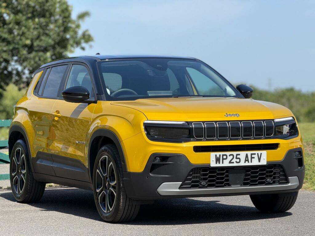 Jeep Avenger 1.2 Summit Euro 6 Ss Yellow
