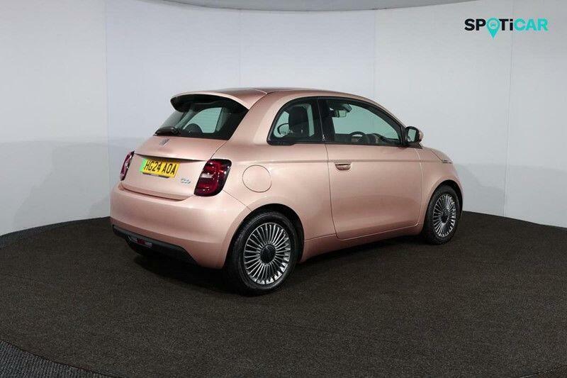 Fiat 500E 24Kwh Action Hatchback 95 Ps Black #8