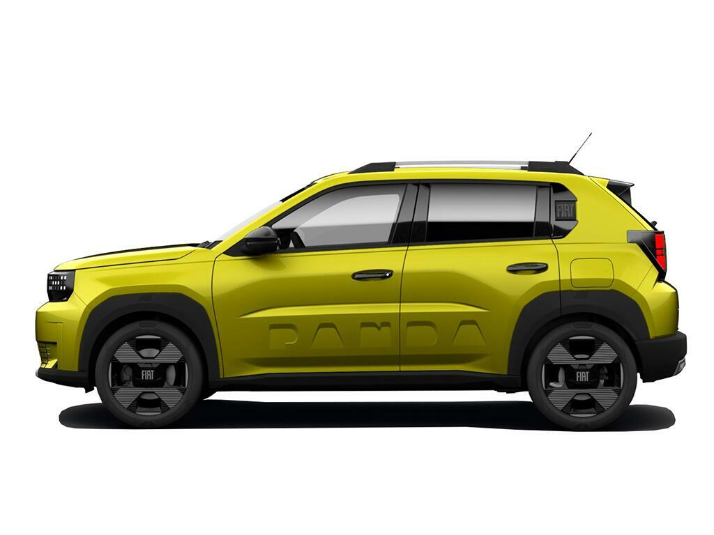 Fiat Panda 44Kwh La Prima 11Kw Charger Yellow #2