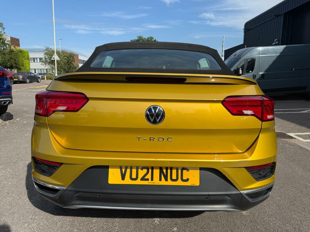 Volkswagen T-Roc 1.5 Tsi Evo Active Cabriolet Dsg Euro 6 Ss Yellow #5