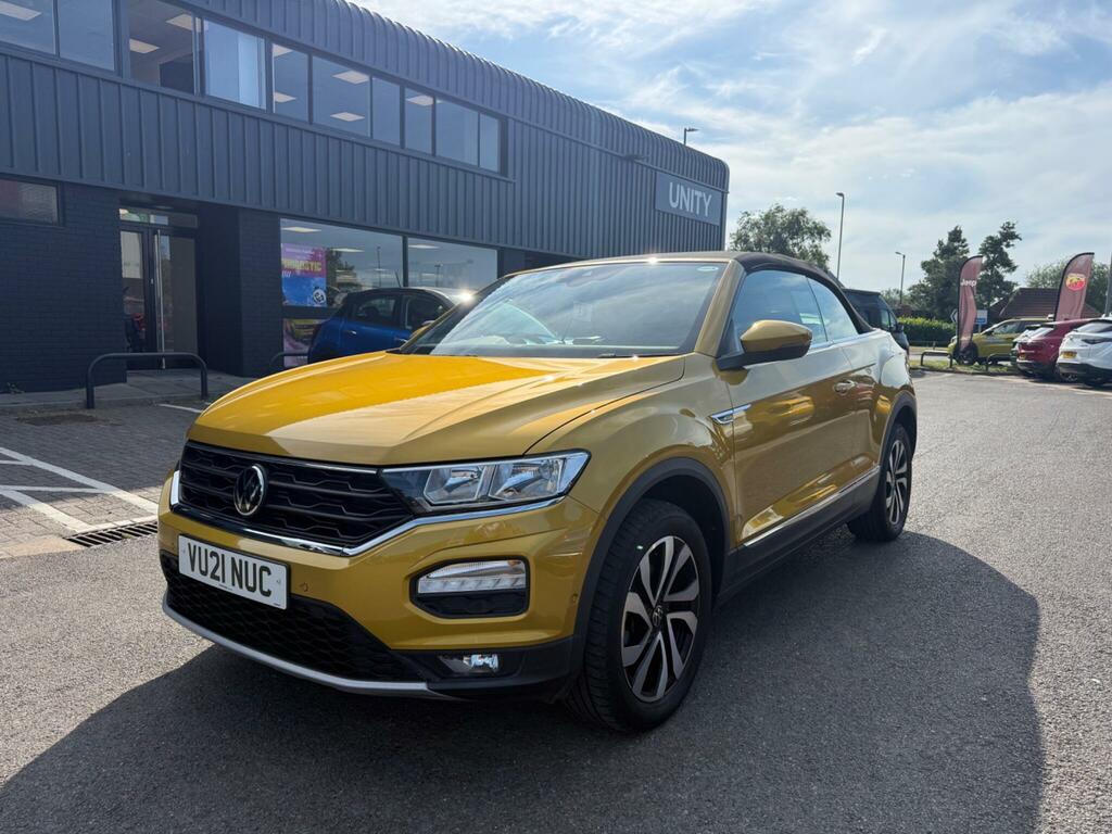 Volkswagen T-Roc 1.5 Tsi Evo Active Cabriolet Dsg Euro 6 Ss Yellow #3