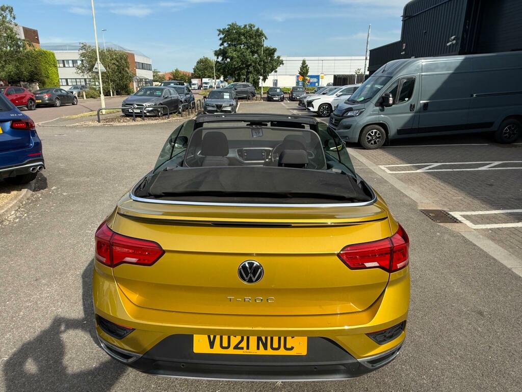 Volkswagen T-Roc 1.5 Tsi Evo Active Cabriolet Dsg Euro 6 Ss Yellow #6