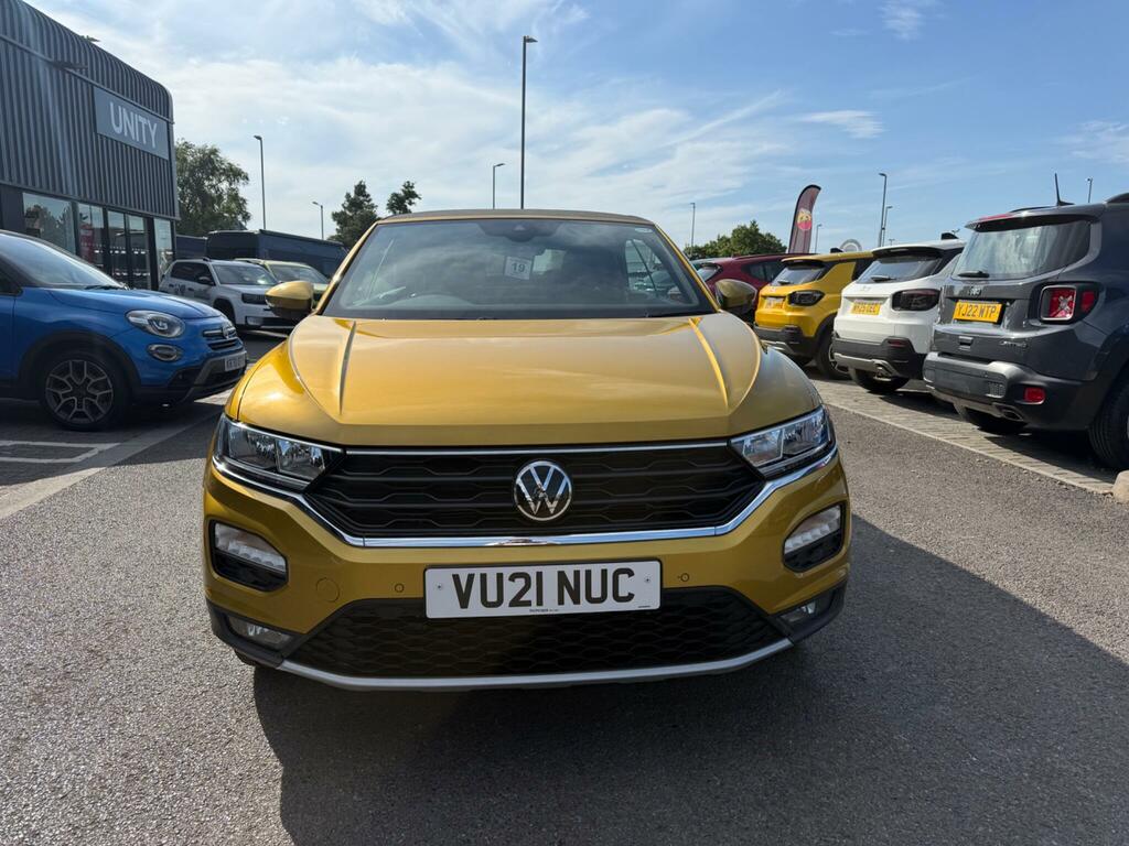 Volkswagen T-Roc 1.5 Tsi Evo Active Cabriolet Dsg Euro 6 Ss Yellow #4