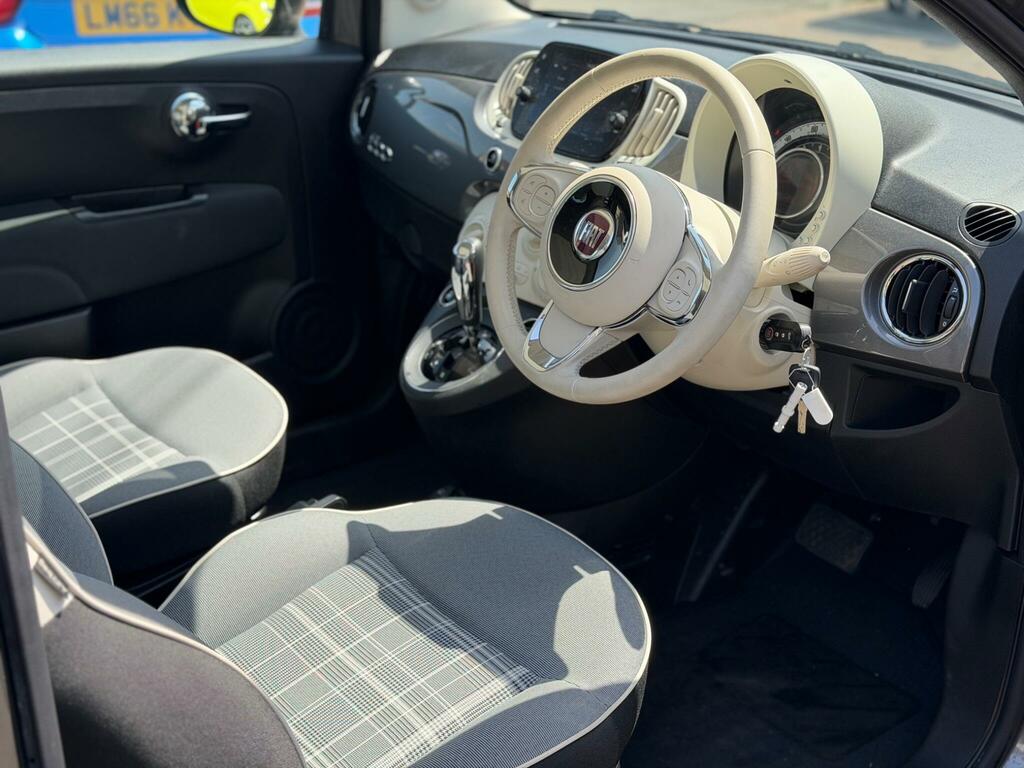 Fiat 500 1.2 Lounge Hatchback Dualogic Euro 6 S Grey #5