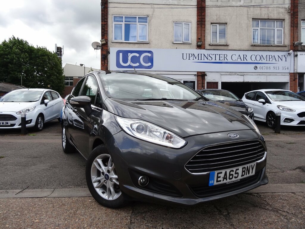 Ford Fiesta 1.25 Zetec Hatchback Euro 6 82 Grey