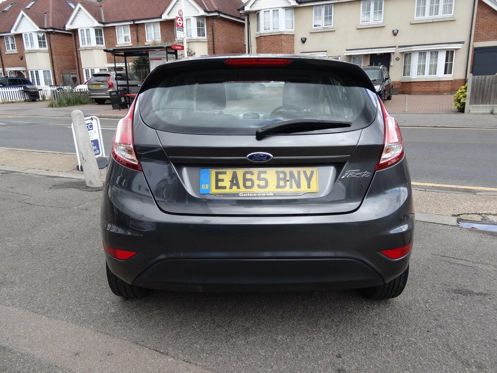 Ford Fiesta 1.25 Zetec Hatchback Euro 6 82 EA65BNY Grey #6