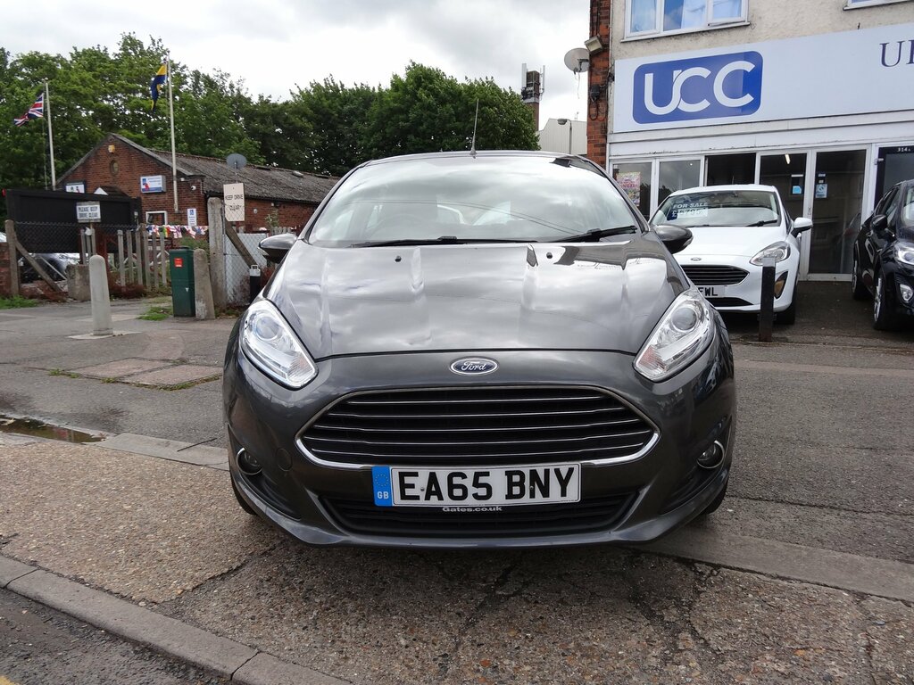 Ford Fiesta 1.25 Zetec Hatchback Euro 6 82 EA65BNY Grey #2