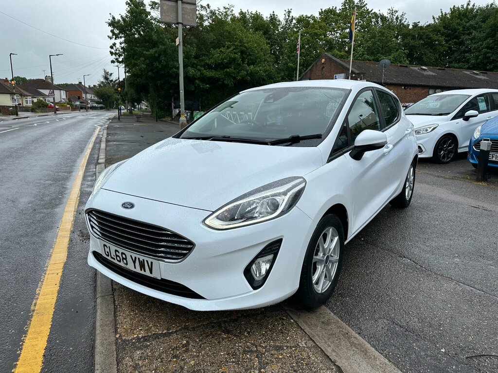 Ford Fiesta 1.0T Ecoboost Gpf Zetec Hatchback Manua White #3