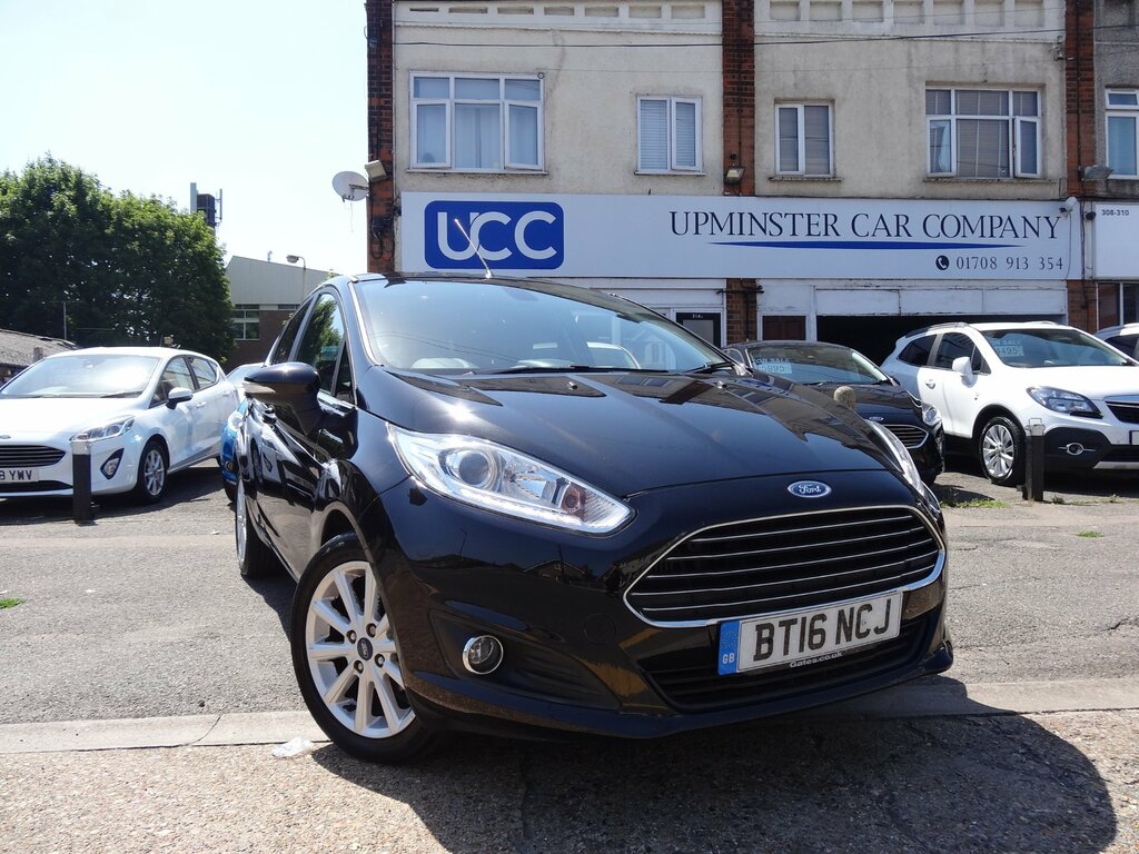 Ford Fiesta 1.0T Ecoboost Titanium Hatchback Black