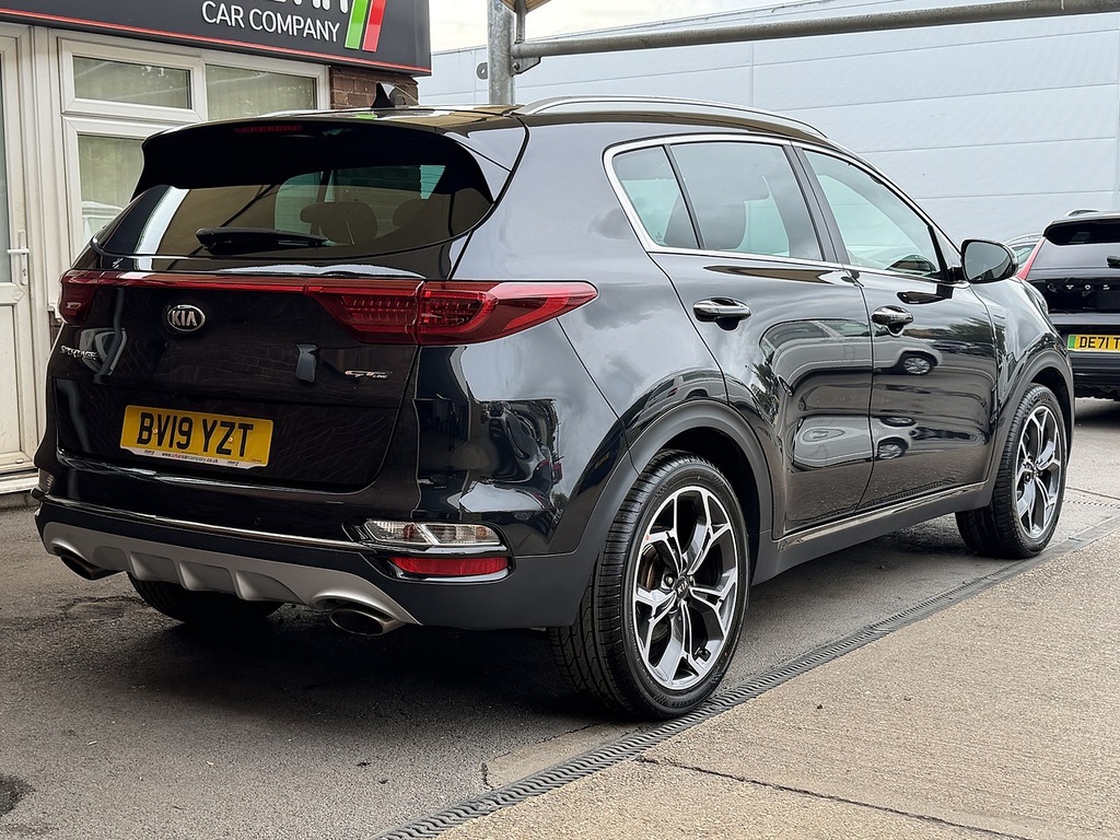 Kia Sportage T-gdi Gt-line BV19YZT Black #5