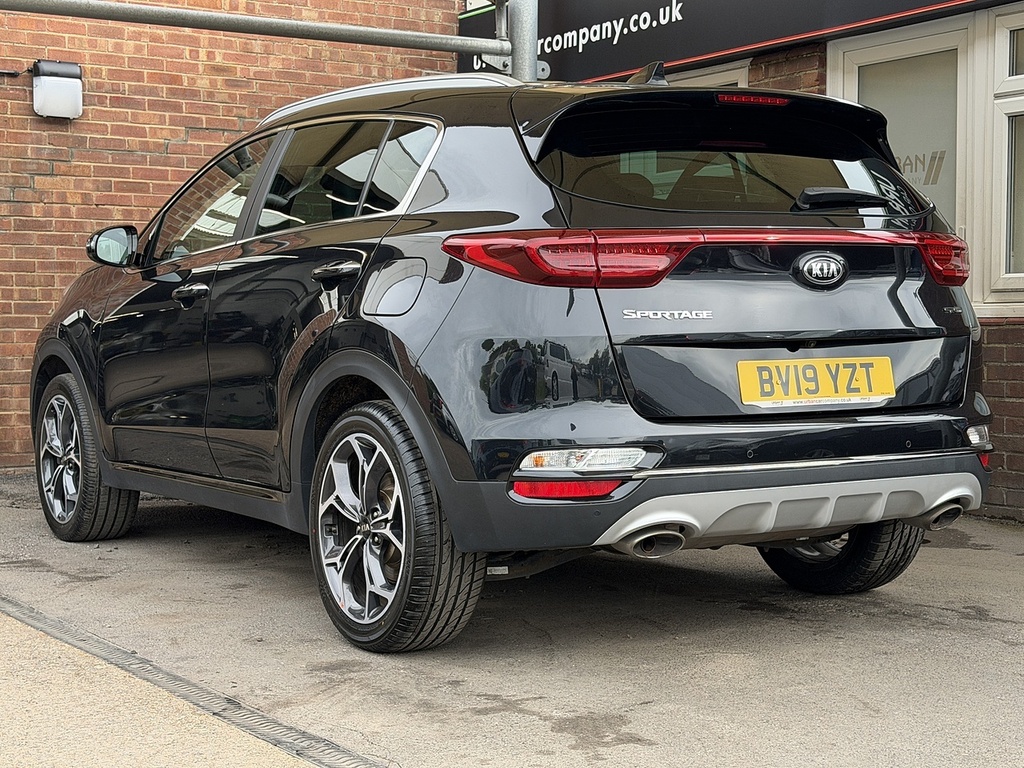 Kia Sportage T-gdi Gt-line BV19YZT Black #4