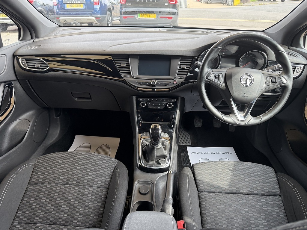 Vauxhall Astra 1.6 Cdti Ecoflex Tech Line Euro 6 Ss Black #9