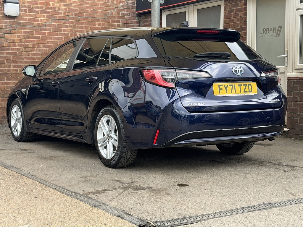 Toyota Corolla Vvt-h Icon Tech Blue #4