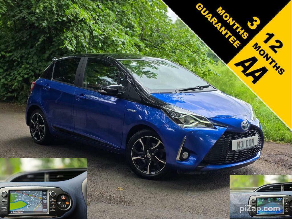 Toyota Yaris 1.5 Vvt-h Blue Bi-tone E-cvt Euro 6 S S Blue