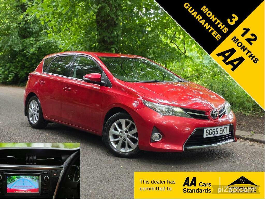 Toyota Auris 1.33 Dual Vvt-i Icon Euro 5 S S Red