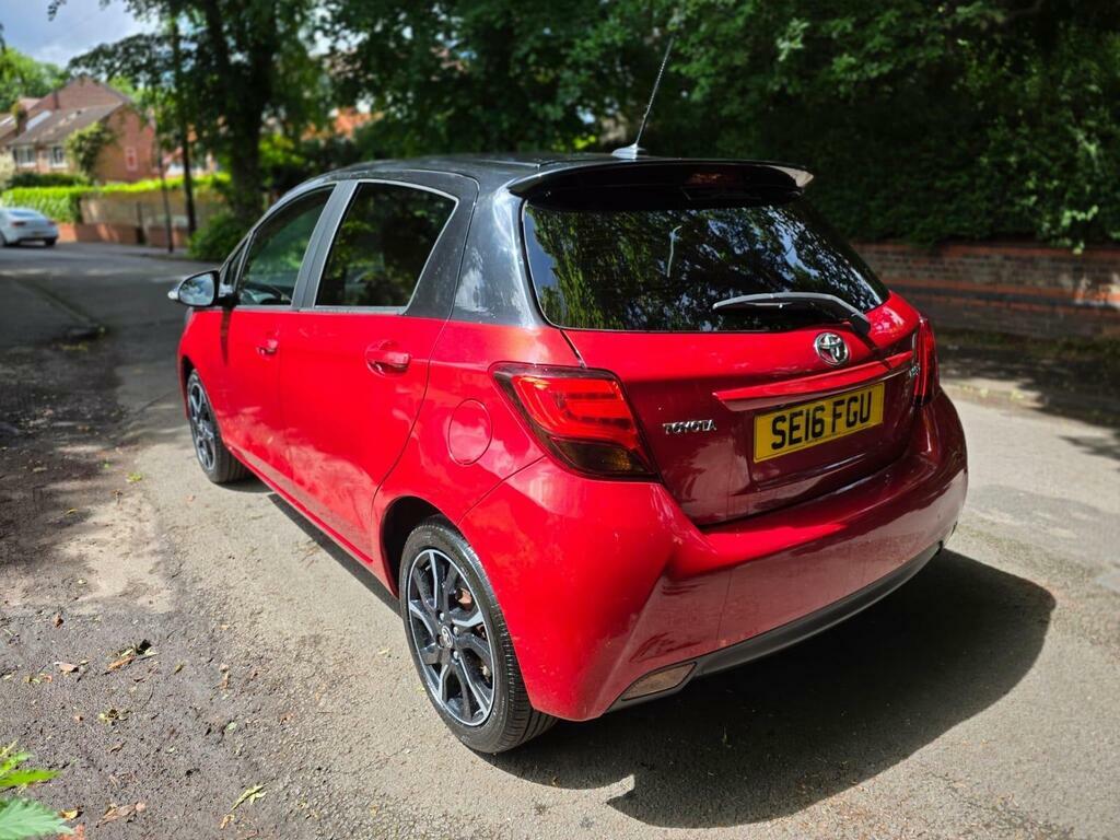 Toyota Yaris 1.33 Dual Vvt-i Design Euro 6 SE16FGU Red #6