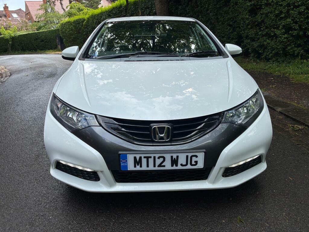 Honda Civic 1.4 I-vtec Se Euro 5 S S White #5