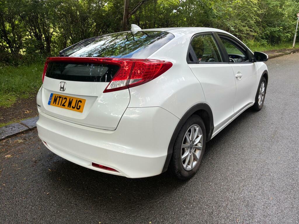 Honda Civic 1.4 I-vtec Se Euro 5 S S White #6