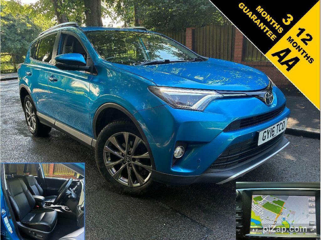 Toyota Rav 4 2.0 V-matic Excel Cvt 4Wd Euro 6 S S GY16TCO Blue