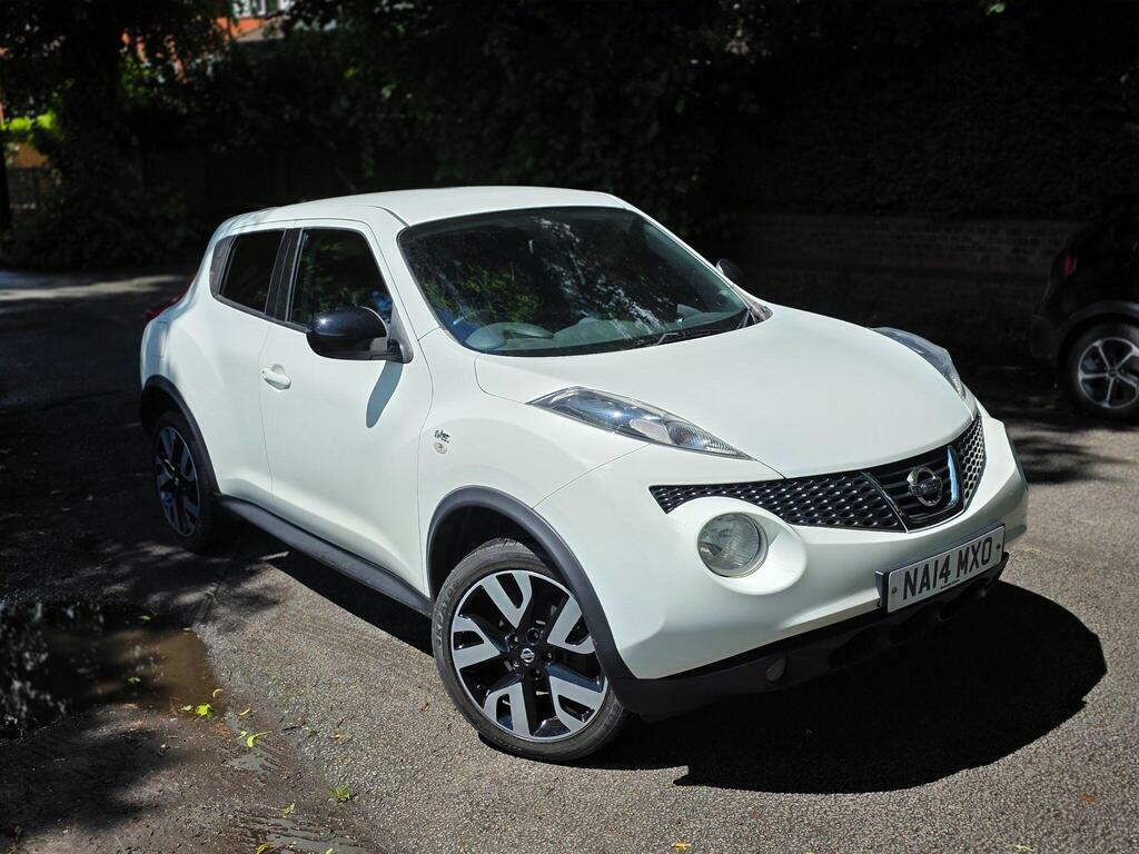 Nissan Juke 1.6 N-tec Euro 5 White #6