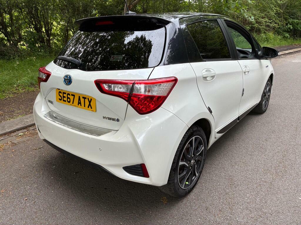 Toyota Yaris 1.5 Vvt-h Blue Bi-tone E-cvt Euro 6 S S White #6